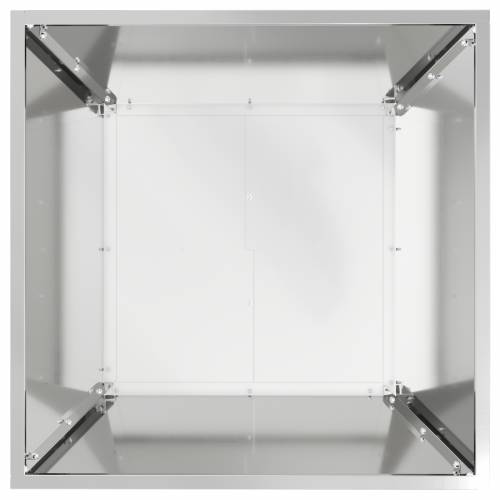 Metalna sadilica Pocinčani čelik 50 x 50 x 15 cm Pravokutna Cijena