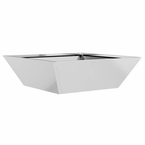 Metalna sadilica Pocinčani čelik 50 x 50 x 15 cm Izdržljiva Cijena