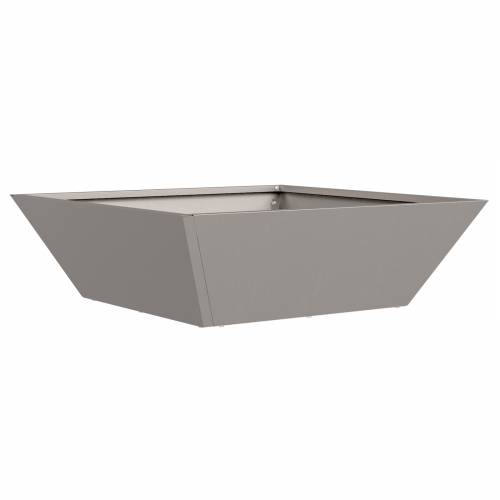 Metalna saksija Čelik otpornog na vremenske uvjete 50 x 50 x 15 cm Cijena