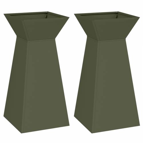 set stalaka za biljke Maslinasta Metal 35 x 35 x 73 cm Cijena