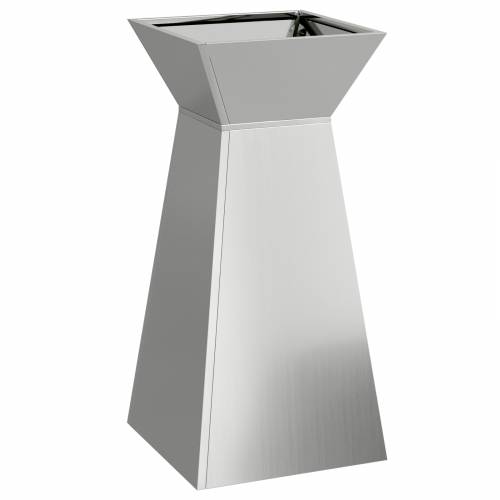 Metalne sadilice Pocinčani čelik 35 x 35 x 73 cm Dekorativni umetci Cijena