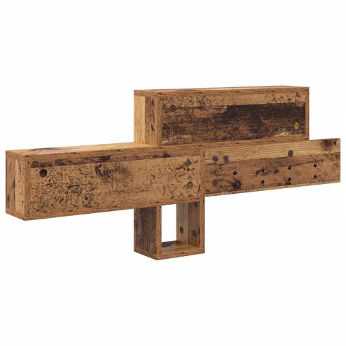 Vješalica za kapute na zidu Staro drvo 100 x 12 x 43.5 cm Cijena