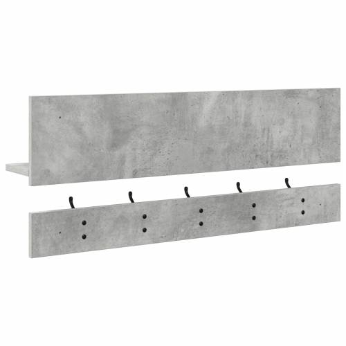 Vješalica za kapute na zidu Beton siva 90 x 15 x 36 cm Cijena