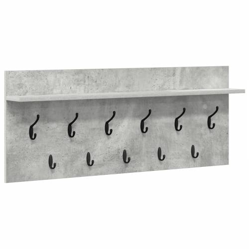 Vješalica za kapute na zidu Beton siva 100 x 40 x 12 cm Cijena