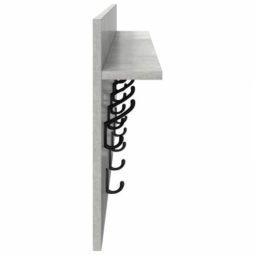 Vješalica za kapute na zidu Beton siva 100 x 40 x 12 cm Cijena