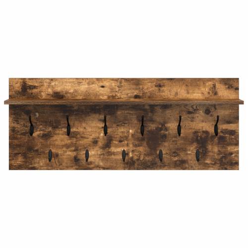 Vješalica za kapute na zidu Dimljeni hrast 100 x 40 x 12 cm Cijena