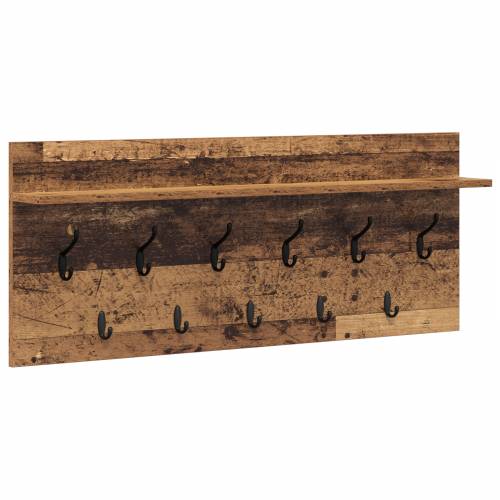 Vješalica za kapute na zidu Staro drvo 100 x 40 x 12 cm Cijena