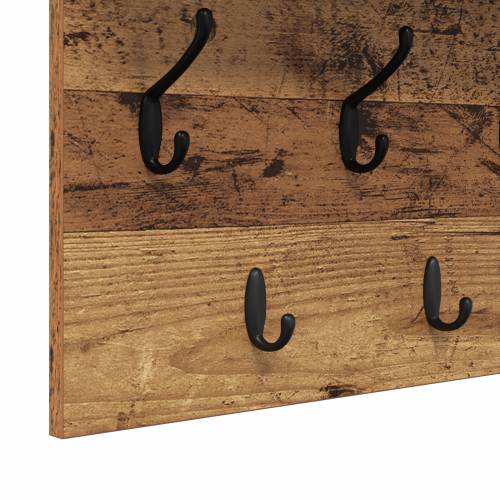 Vješalica za kapute na zidu Staro drvo 100 x 40 x 12 cm Cijena