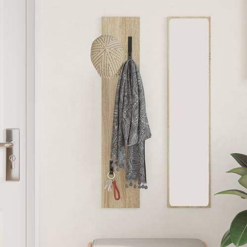 Vješalica za kapute na zidu sonoma hrast 20 x 1.5 x 100 cm Cijena