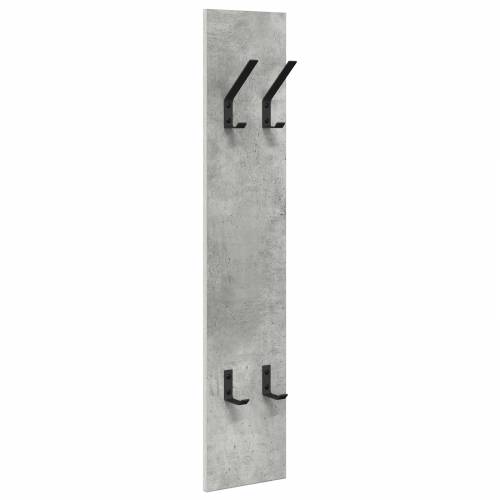 Vješalica za kapute na zidu Beton siva 20 x 1.5 x 100 cm Cijena