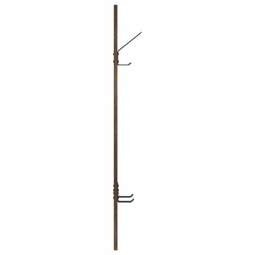 Vješalica za kapute na zidu Dimljeni hrast 20 x 1.5 x 100 cm Cijena