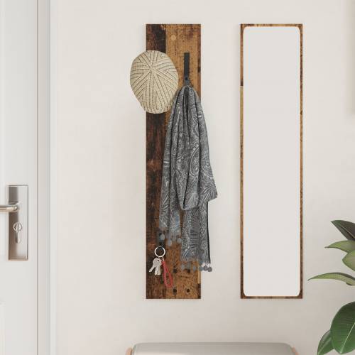 Vješalica za kapute na zidu Staro drvo 20 x 1.5 x 100 cm Cijena