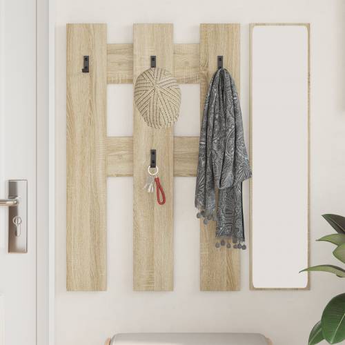 Vješalica za kapute na zidu sonoma hrast 65 x 3 x 100 cm Cijena