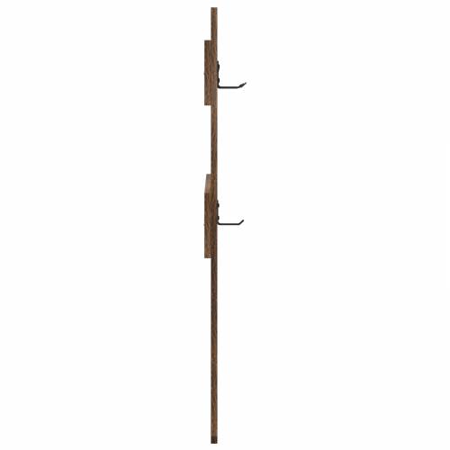 Vješalica za kapute na zidu Dimljeni hrast 65 x 3 x 100 cm Cijena