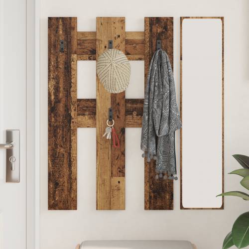 Vješalica za kapute na zidu Staro drvo 65 x 3 x 100 cm Cijena