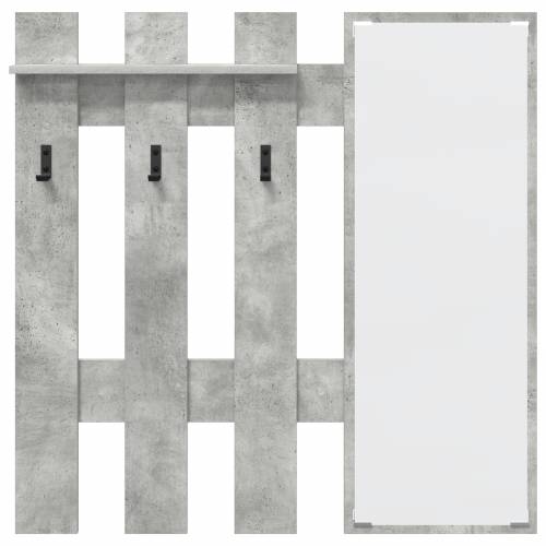 Vješalica za kapute na zidu Betonska siva 100 x 10 x 100 cm Cijena