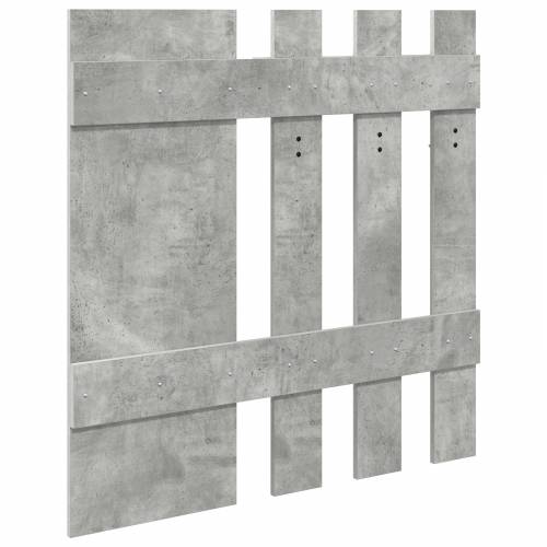Vješalica za kapute na zidu Betonska siva 100 x 10 x 100 cm Cijena
