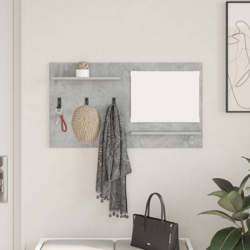 Vješalica za kapute na zidu Betonska siva 90 x 10 x 50 cm Cijena