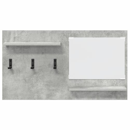 Vješalica za kapute na zidu Betonska siva 90 x 10 x 50 cm Cijena