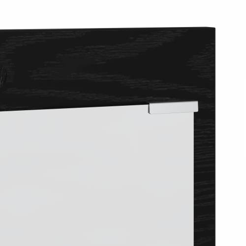 Vješalica za kapute na zidu Crni hrast 70 x 10 x 90 cm Cijena