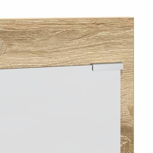 Vješalica za kapute na zidu 70 x 10 x 90 cm Konstruirano drvo Cijena