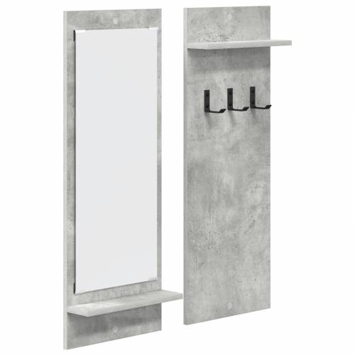Vješalica za kapute na zidu Betonska siva 70 x 10 x 90 cm Cijena
