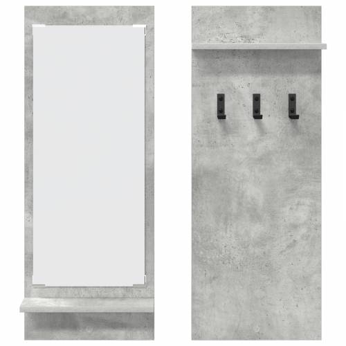 Vješalica za kapute na zidu Betonska siva 70 x 10 x 90 cm Cijena