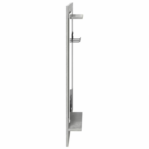 Vješalica za kapute na zidu Betonska siva 70 x 10 x 90 cm Cijena