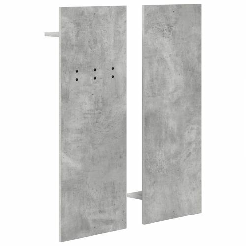 Vješalica za kapute na zidu Betonska siva 70 x 10 x 90 cm Cijena