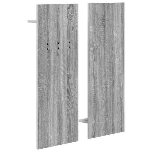 Vješalica za kapute na zidu 70 x 10 x 90 cm Konstruirano drvo Cijena