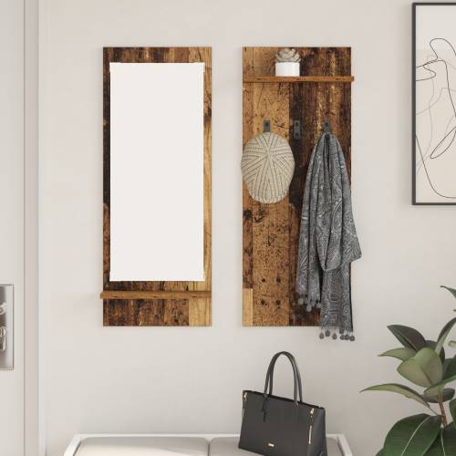 Vješalica za kapute na zidu Staro drvo 70 x 10 x 90 cm Cijena