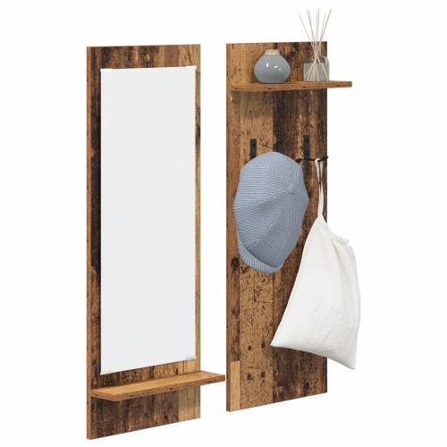 Vješalica za kapute na zidu Staro drvo 70 x 10 x 90 cm Cijena