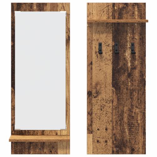 Vješalica za kapute na zidu Staro drvo 70 x 10 x 90 cm Cijena
