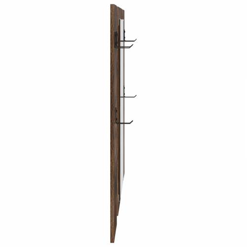 Vješalica za kapute na zidu Dimljeni hrast 96 x 1.5 x 90 cm Cijena