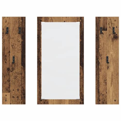 Vješalica za kapute na zidu Staro drvo 96 x 1.5 x 90 cm Cijena