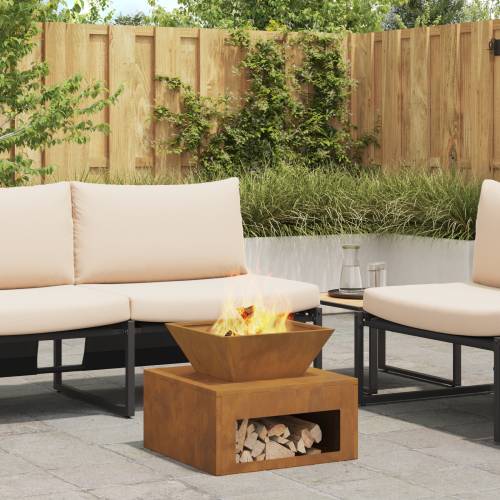 Vatra 50 x 50 x 40 cm Corten čelik Cijena