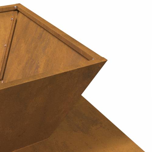 Vatra 50 x 50 x 40 cm Corten čelik Cijena
