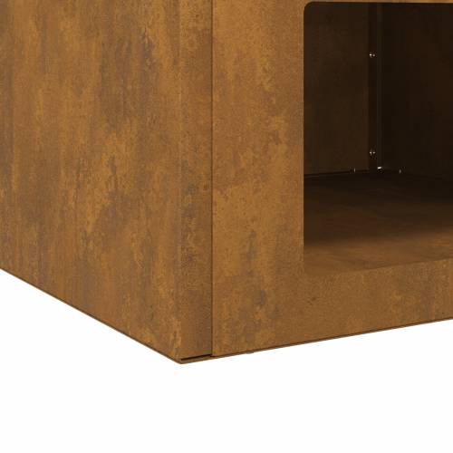 Vatra 50 x 50 x 40 cm Corten čelik Cijena