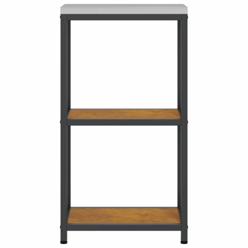 Polica za skladištenje hrane s policom s pohranom Rđa 60 x 50 x 92 cm Cijena