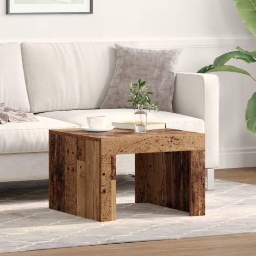 Stolić za kavu Staro drvo 50 x 50 x 35 cm Konstruirano drvo Cijena