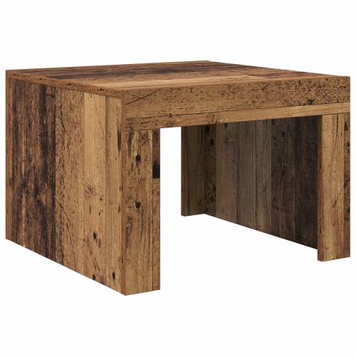 Stolić za kavu Staro drvo 50 x 50 x 35 cm Konstruirano drvo Cijena
