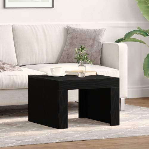 Stolić za kavu Crni hrast 50 x 50 x 35 cm Konstruirano drvo Cijena