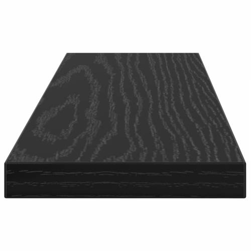 Police za Knjige 4 kom Crni Dub 40x10x1.5 cm Od MDF-a Cijena