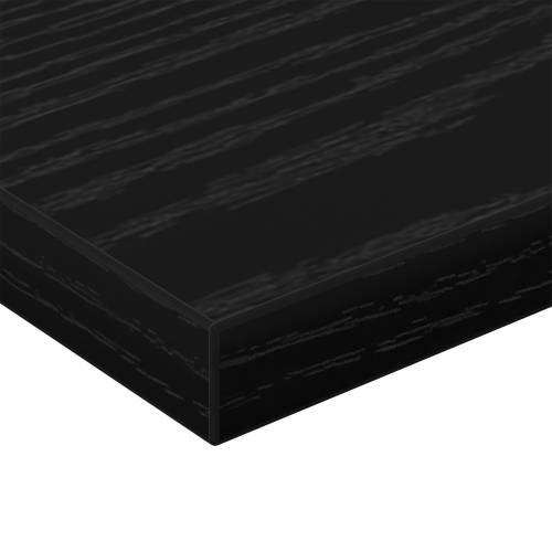 Police za Knjige 4 kom Crni Dub 40x10x1.5 cm Od MDF-a Cijena