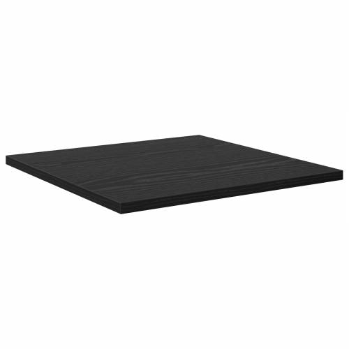 police za knjige - 4 kom, crni hrast, 40x40x1.5 cm, napravljene od konstruiranog drva. Cijena