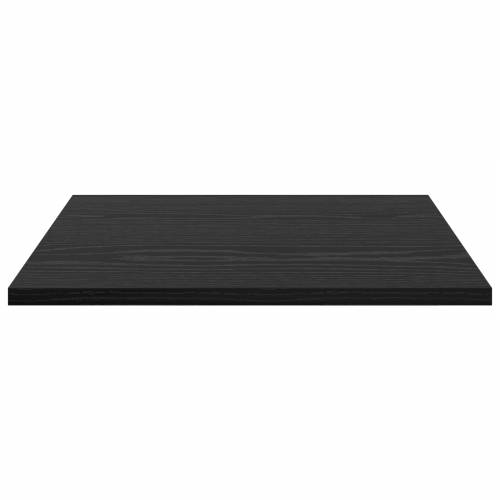 police za knjige - 4 kom, crni hrast, 40x40x1.5 cm, napravljene od konstruiranog drva. Cijena