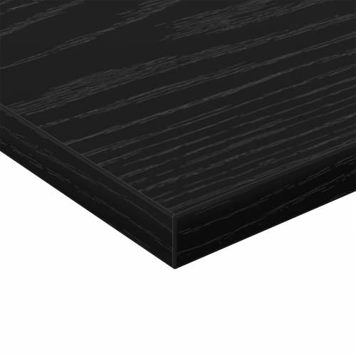 police za knjige - 4 kom, crni hrast, 40x40x1.5 cm, napravljene od konstruiranog drva. Cijena