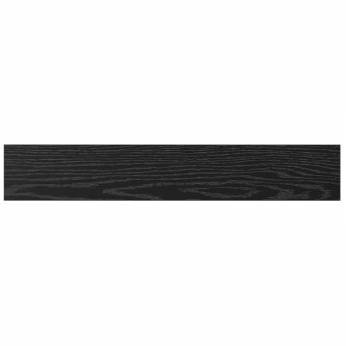 Police za knjige - 4 komada u crnom hrastu, 60x10x1.5 cm - Napravljene od konstruiranog drva Cijena