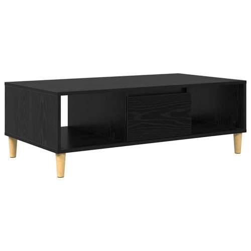 s pohranom s vratima Crni hrast 103.5 x 60 x 35 cm Konstruirano drvo Cijena