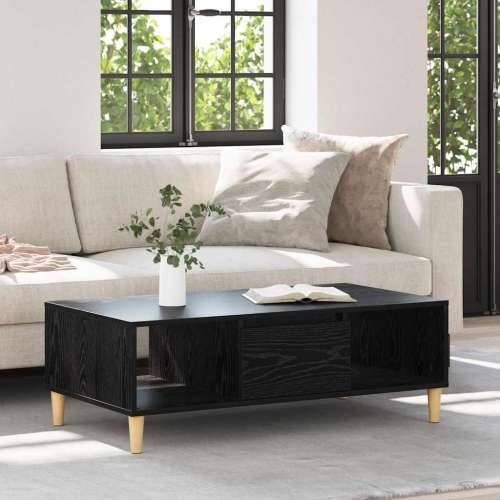s pohranom s vratima Crni hrast 103.5 x 60 x 35 cm Konstruirano drvo Cijena